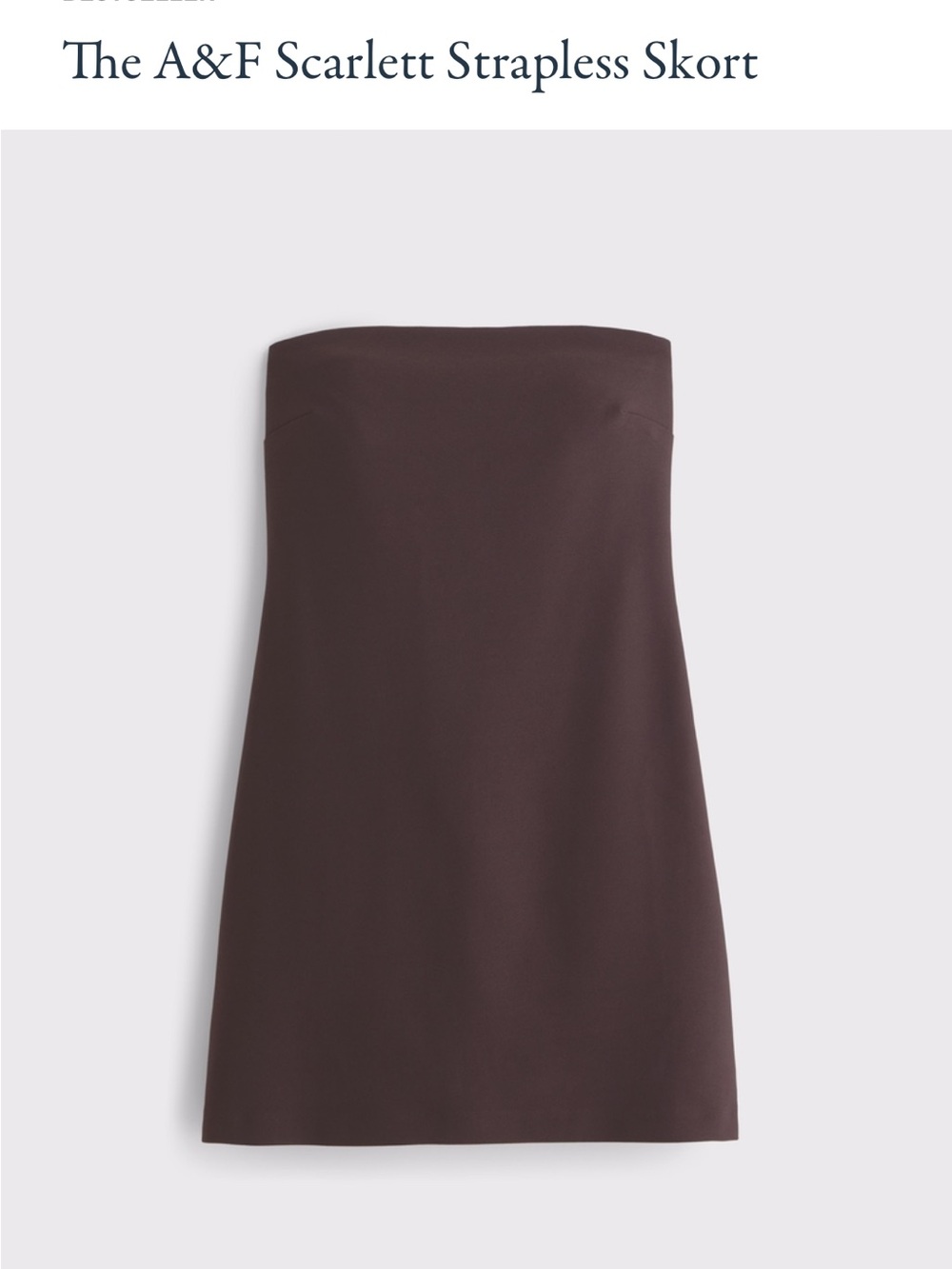 A&F Scarlett Staples Skort Dress